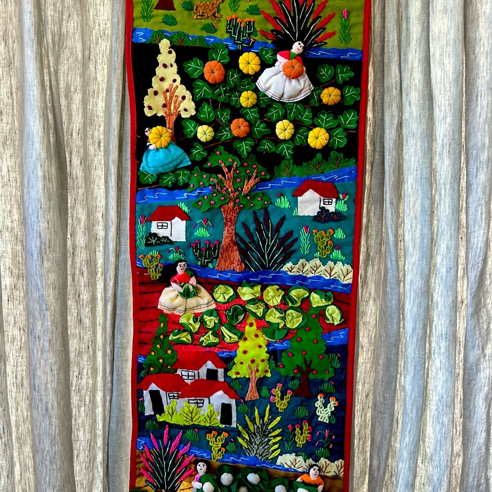 Peruvian embroidery